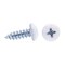 Prime-Line Sheet Metal Screw, S-Tap Pan Head Phil Dr No. 8 X 1/2in Zinc Pl Steel Black Head 25PK 9154661 - alternate 4